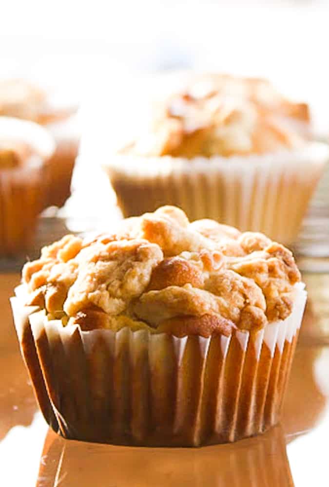 Apple Streusel Muffin Tops