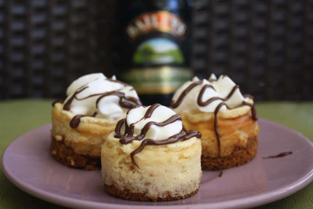 Mini Baileys Cheesecakes - Jessica In The Kitchen