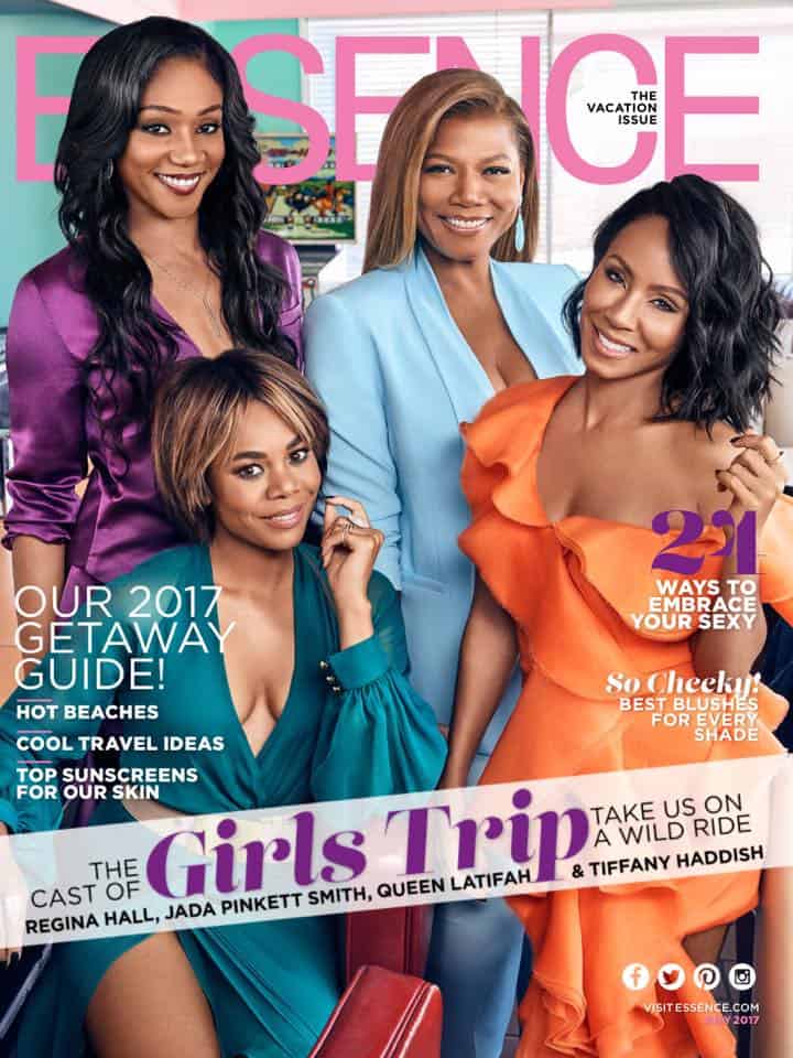 Cover page of essence magazine. 