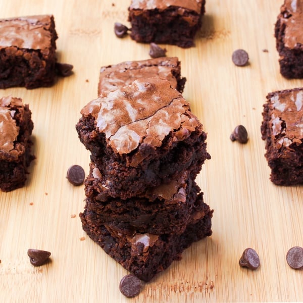 Gooey Chocolate Brownies with Frankincense Essential Oil