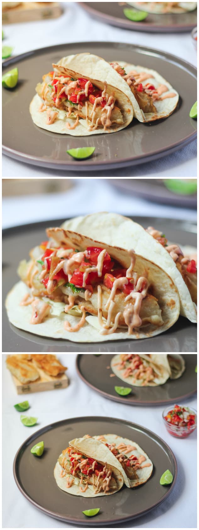 Beer Battered Fish Tacos With Sriracha Mayo Jessica In The Kitchen