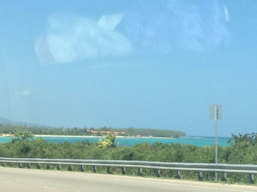 Beach in Portland, Jamaica.