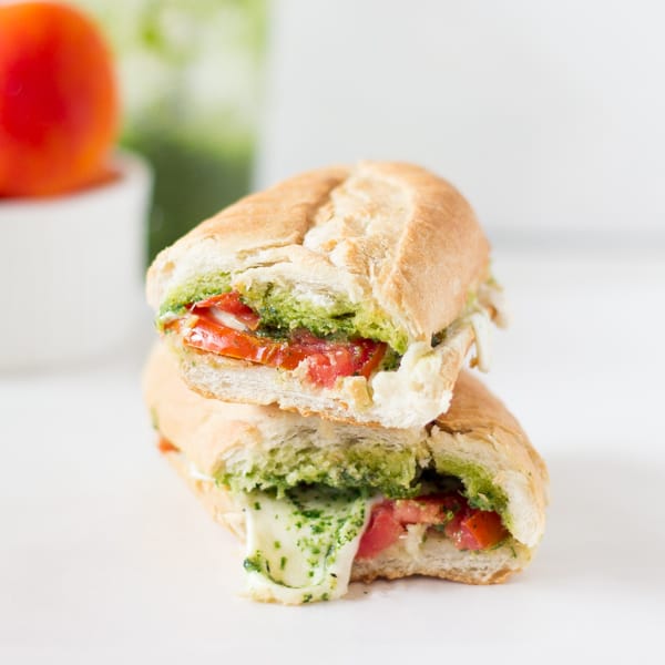 Caprese Sandwich with Parsley Pesto-5