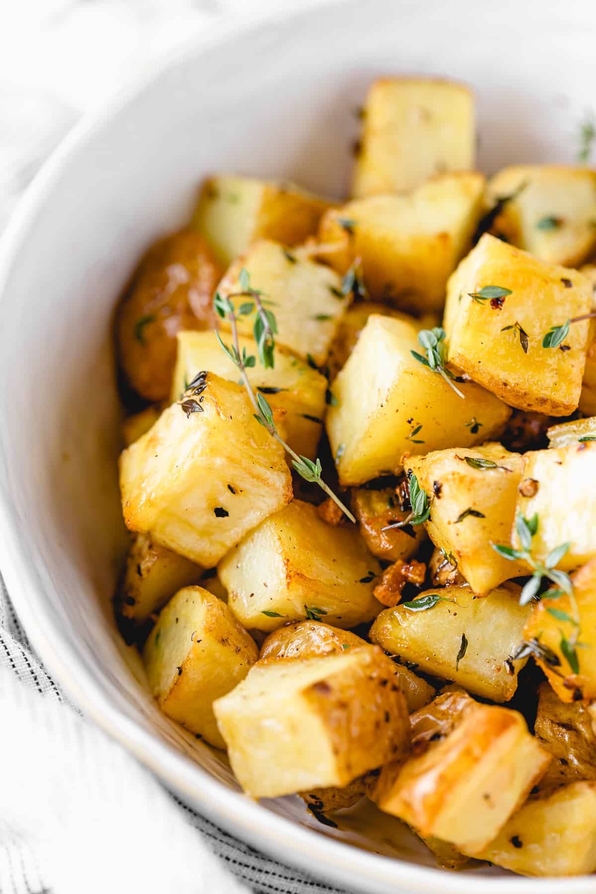 Garlic Roasted Potatoes | Jessica in the Kitchen