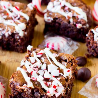 Peppermint Chocolate Brownies (Gluten Free) - Jessica in the Kitchen