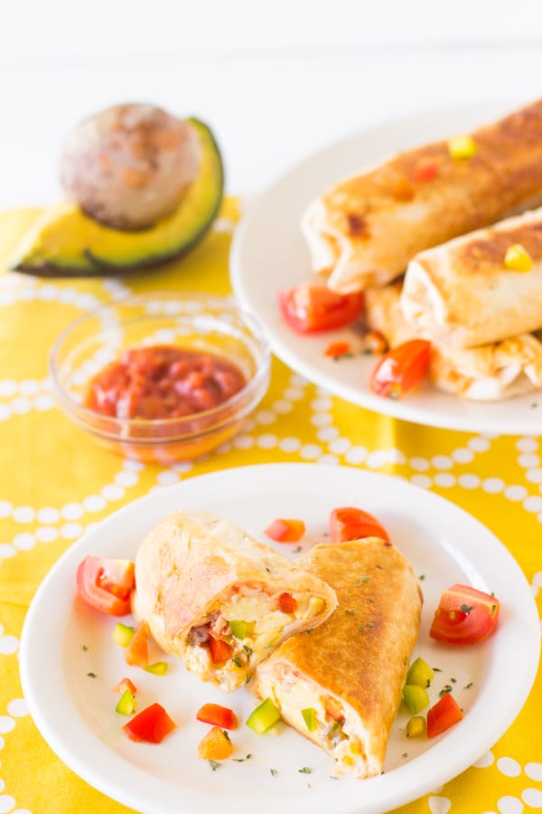 Freezer Breakfast Burritos - A Turtle's Life for Me