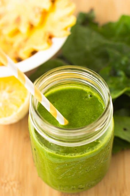 Tropical Green Smoothie - Jessica in the Kitchen