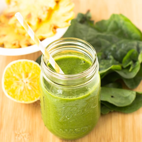 Tropical Green Smoothie - Jessica in the Kitchen