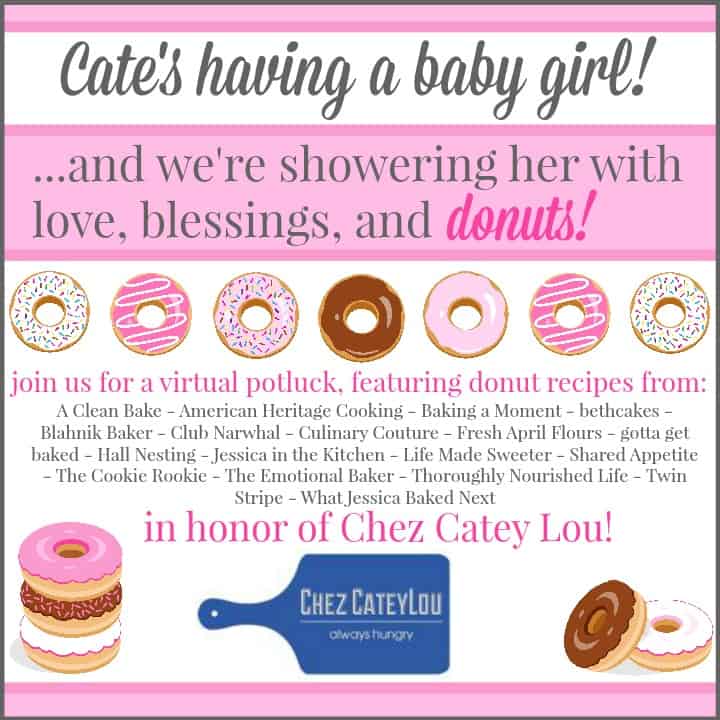 Chez catey lou donut shower graphic.
