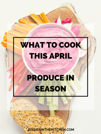 Title card fir what to cook this april.