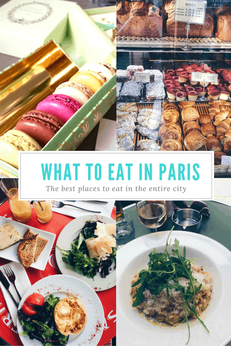 Places to Eat in Paris