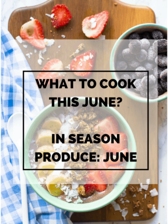 Title graphic for to cook this june.