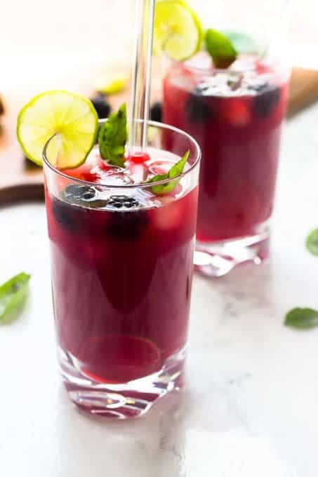 5-ingredient Blackberry Limeade - Jessica In The Kitchen