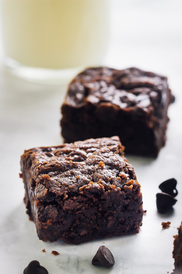 Vegan Brownies (Fudgy, Chewy, Chocolate-y) + Video