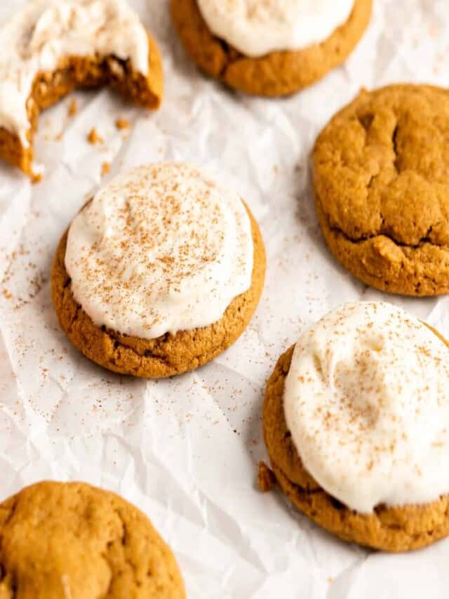 Soft Pumpkin Sugar Cookies Jessica In The Kitchen