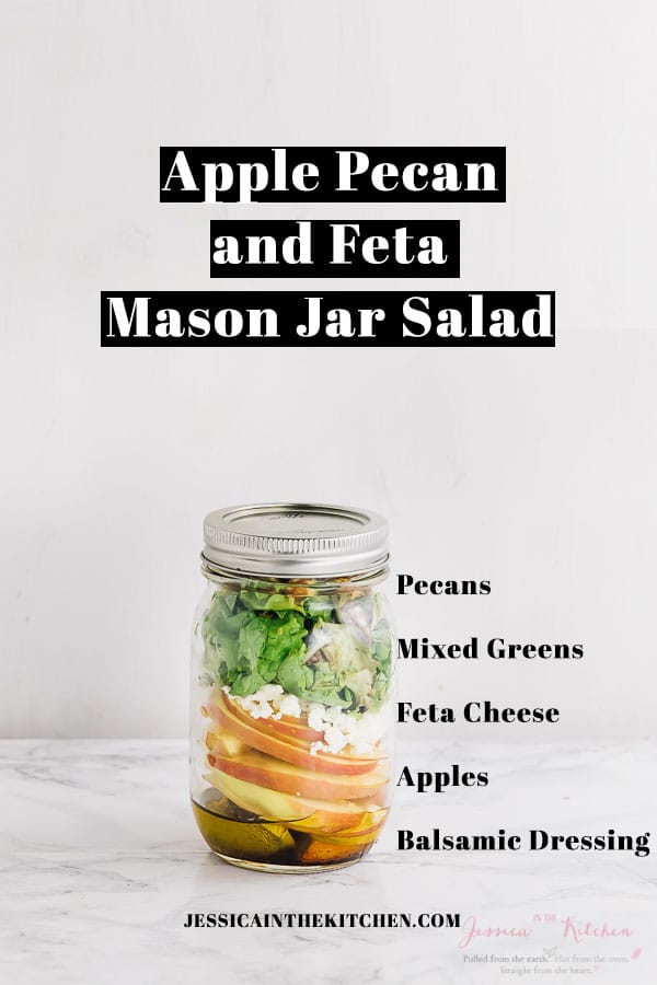 Mason Jar Salad for Meal Prep + A Killer Clean Honey Mustard Dressing!