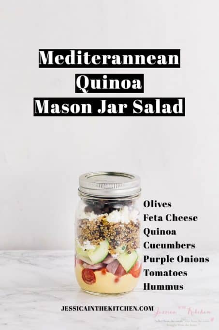 5 Mason Jar Salads To Meal Prep for a Week of Lunches - Jessica in the
