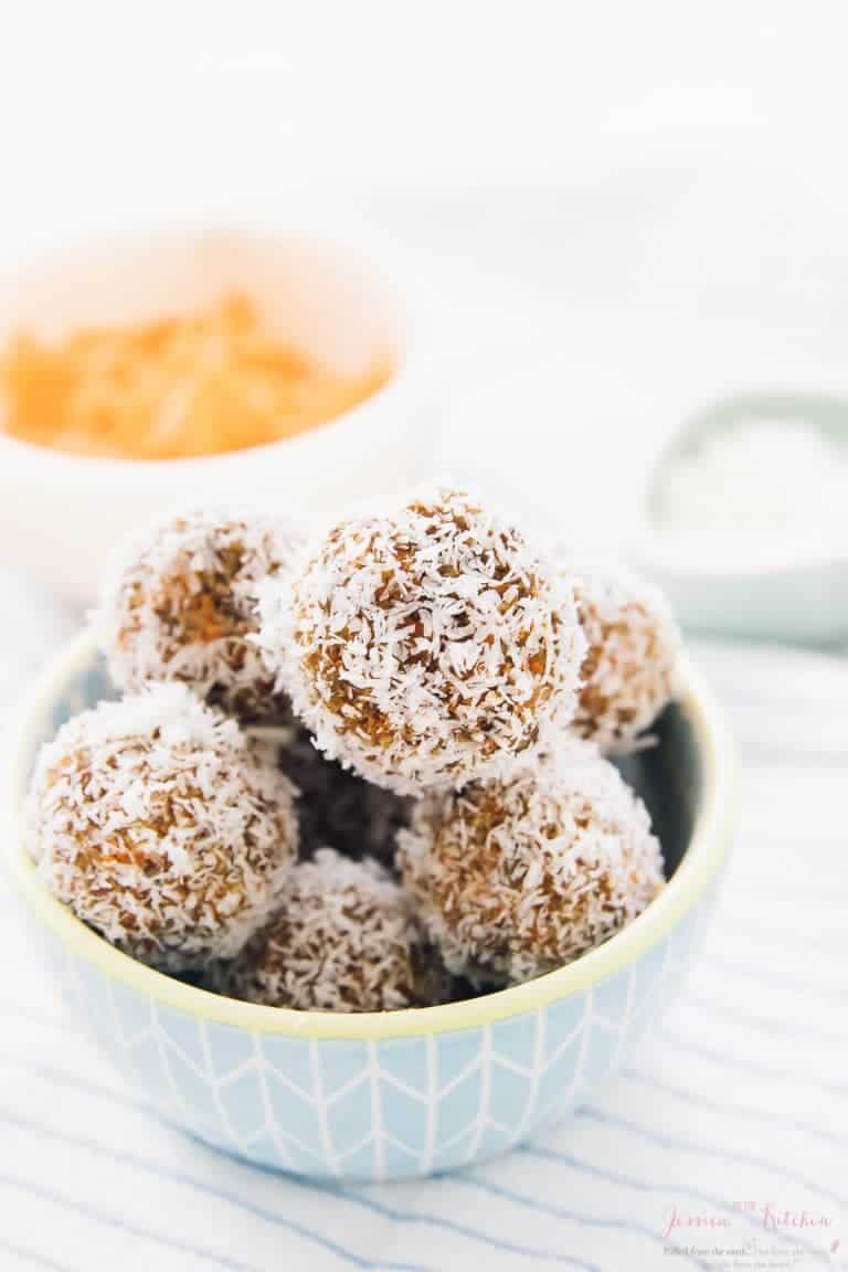 No Bake Carrot Cake Energy Bites (10 Minutes, Vegan) Jessica in the