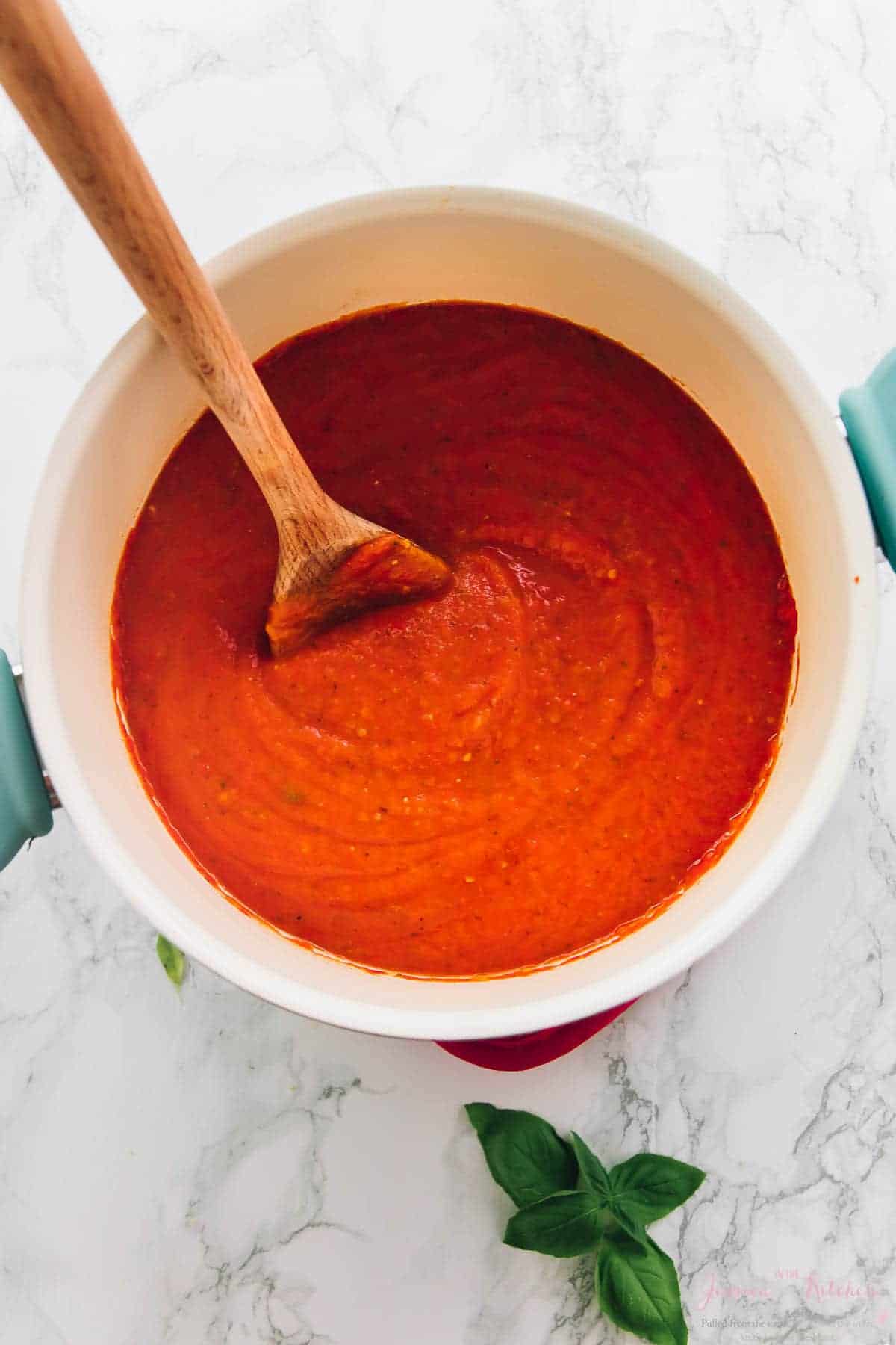 Homemade Tomato Sauce With Roasted Garlic Incredibly Easy   Homemade Roasted Garlic Tomato Sauce Incredibly Easy Vegan 7 