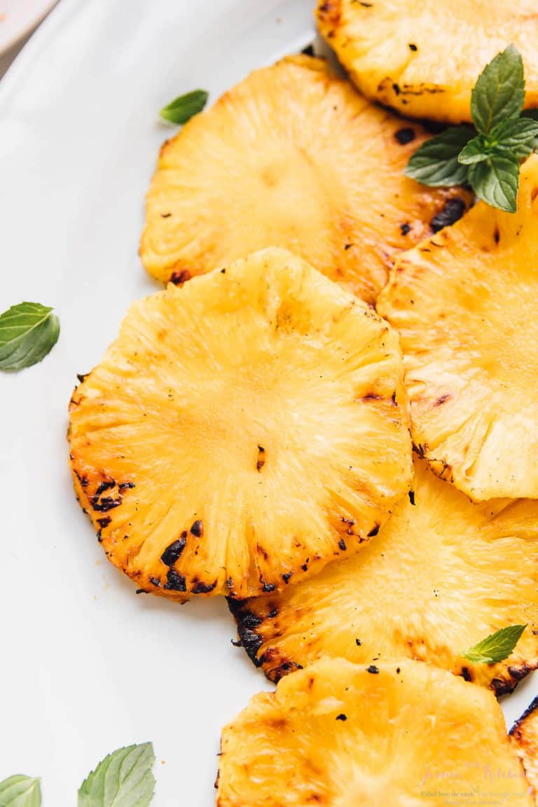 Easy Grilled Pineapples (aka Caramelised Pineapples) Jessica in the