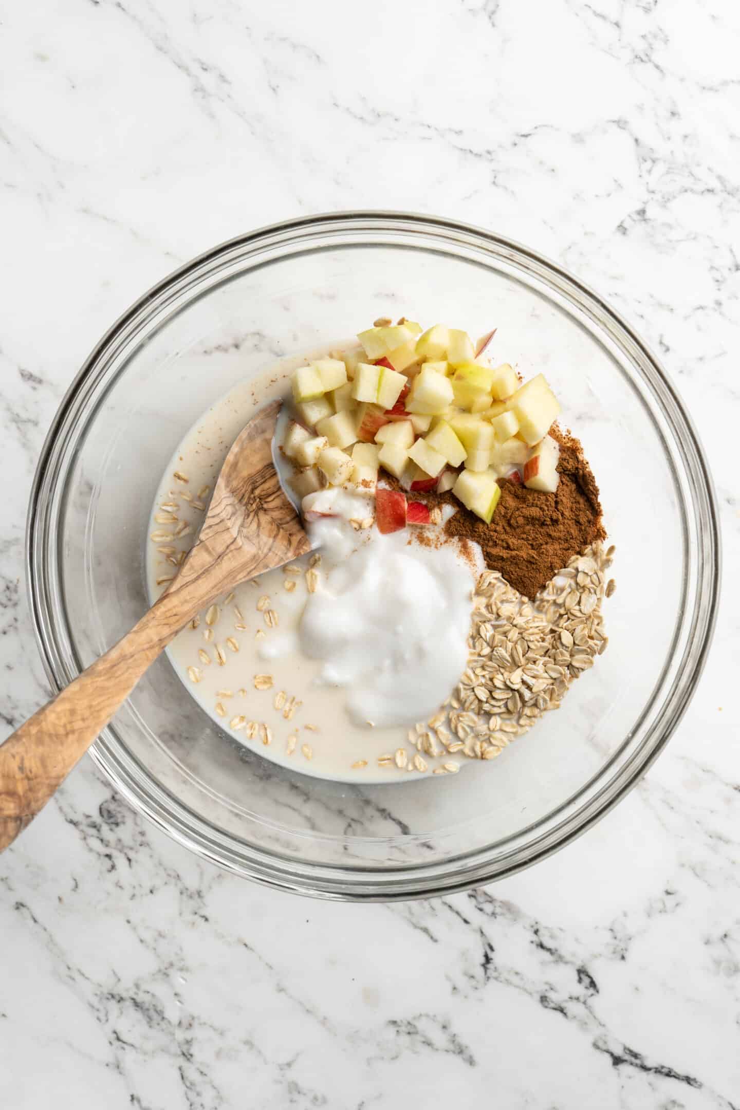Apple Pie Overnight Oats - Life With Ayla Rianne