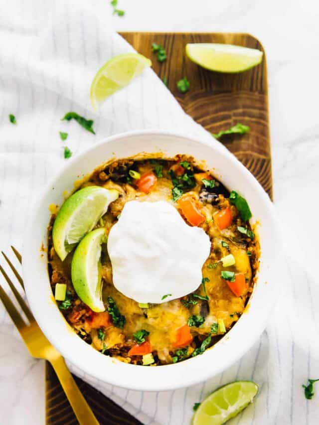 Slow Cooker Quinoa Enchilada Casserole Vegan Jessica In The Kitchen 9517