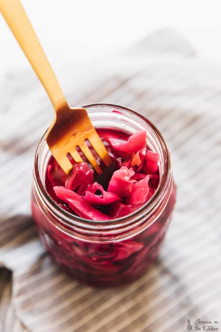 Quick Pickled Cabbage (+ How To Pickle Any Vegetable) - Jessica in the ...