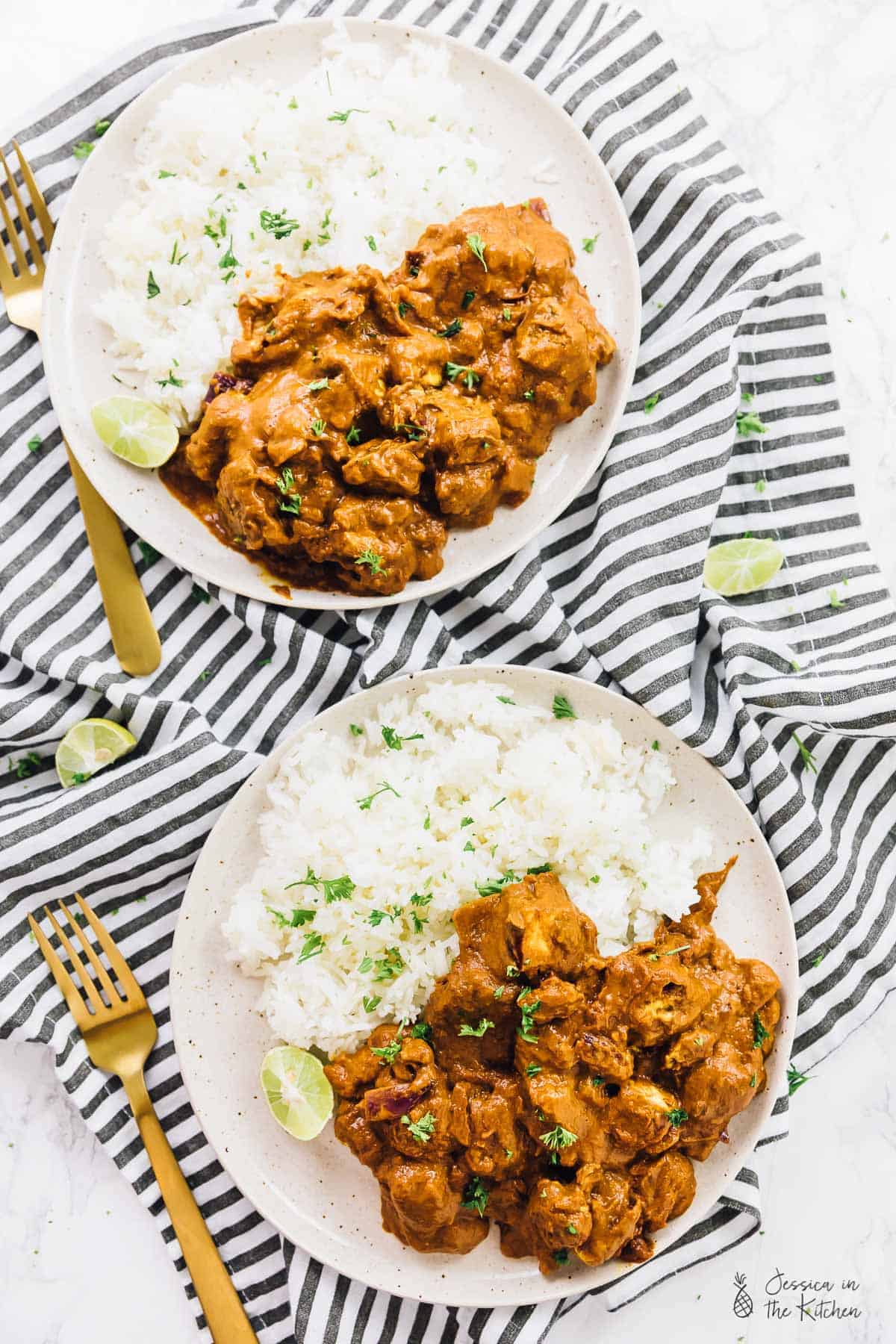 Vegan Butter Chicken (with Amazing Tofu) - Jessica in the Kitchen