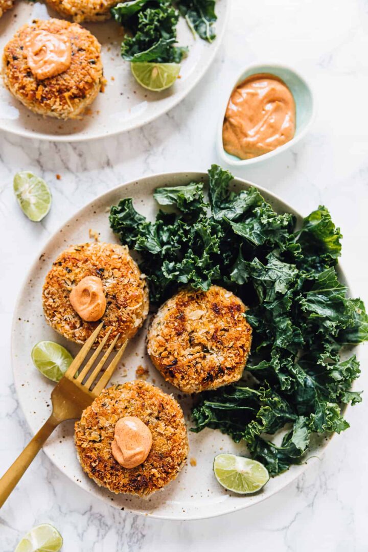 Vegan Crab Cakes (Happy Hearts "Crab" Cakes) from Sweet Potato Soul