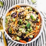 Bowl of 15-Minute Asian Quinoa Salad