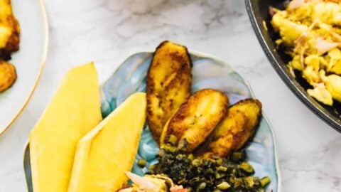 Vegan Ackee and Saltfish (Jamaican Breakfast Feast) - Jessica in