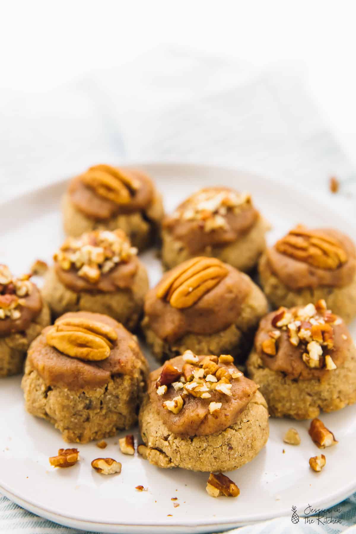 Maple Pecan Sugar Cookies