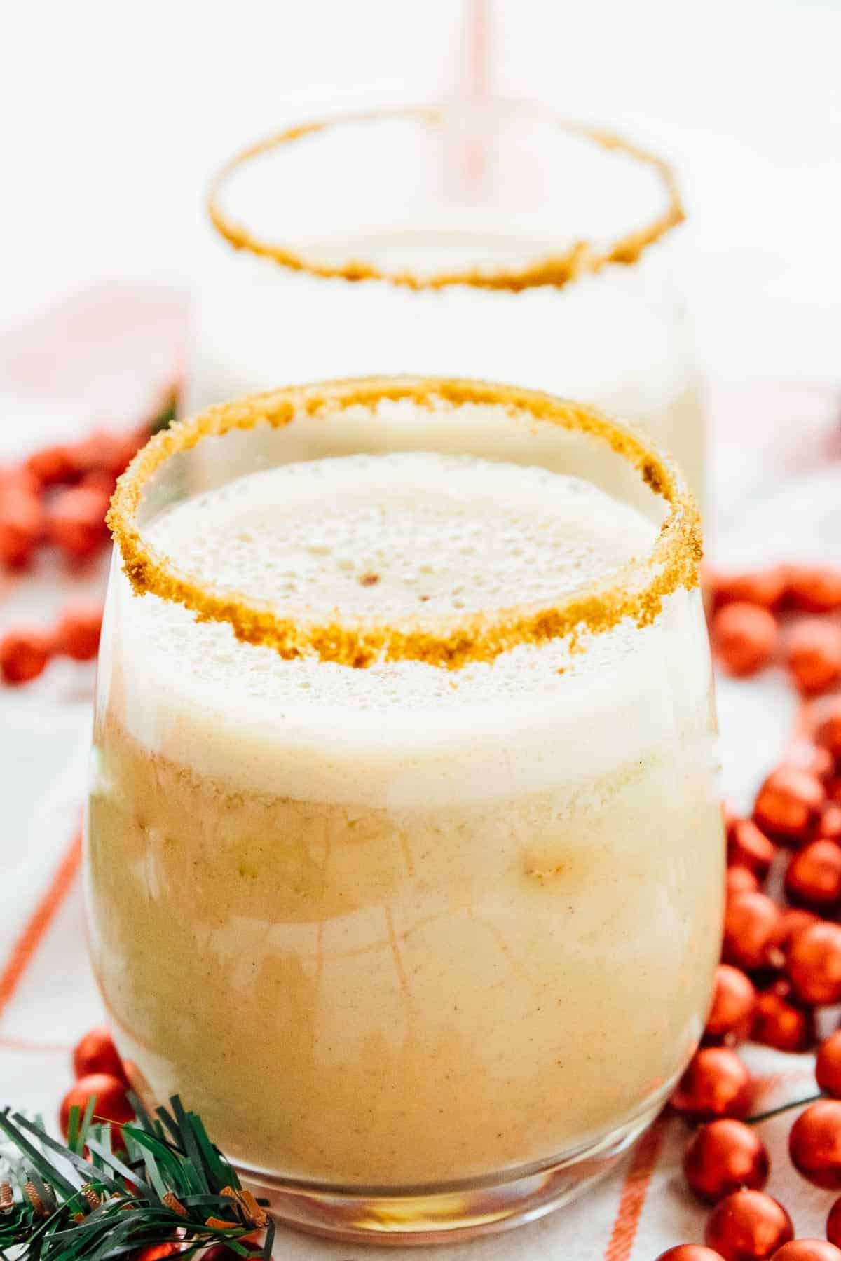 Vegan Eggnog (Creamy & Heartwarming) - Jessica in the Kitchen