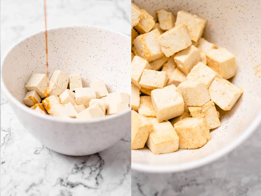 Crispy Air Fryer Tofu How to Make Crispy Tofu in 10 Minutes