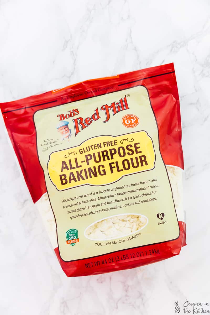 A pack of all purpose baking flour. 