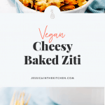 Cheesy Baked Ziti (5 Ingredients) - Jessica In The Kitchen