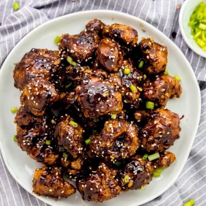 General Tso Cauliflower Wings (Vegan) - Jessica in the Kitchen