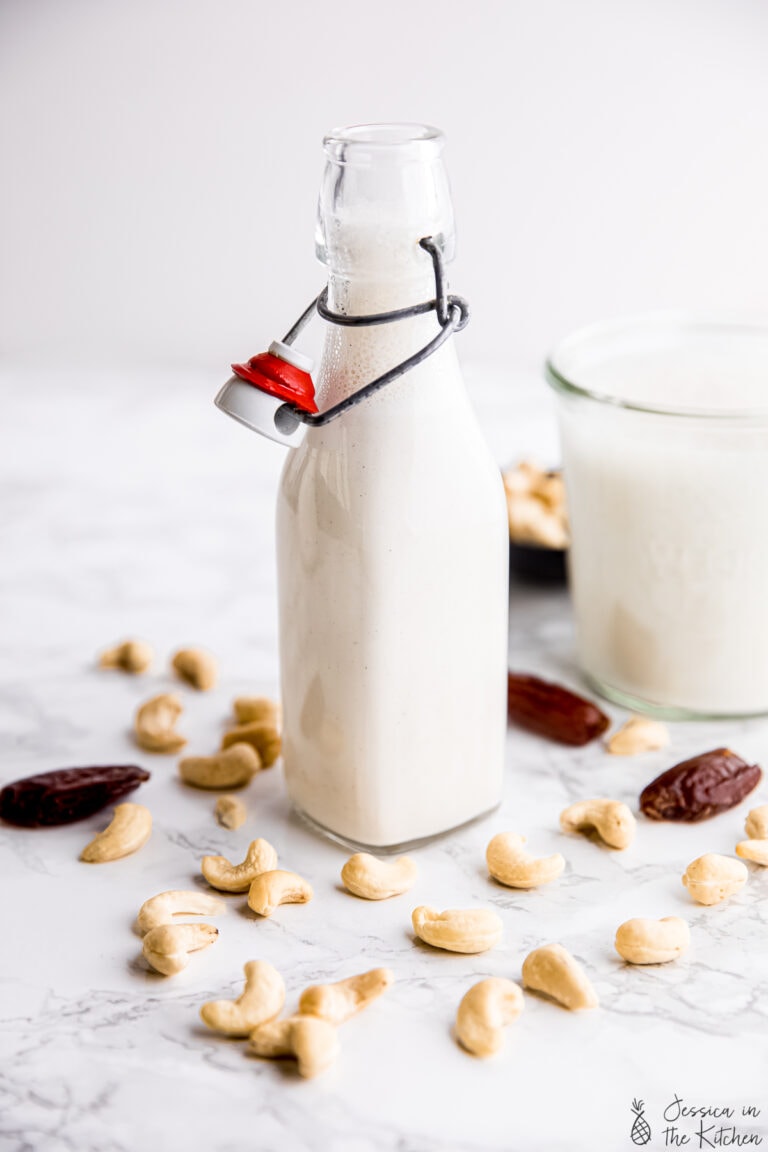 Cashew Milk Recipe (Vegan) - Jessica in the Kitchen