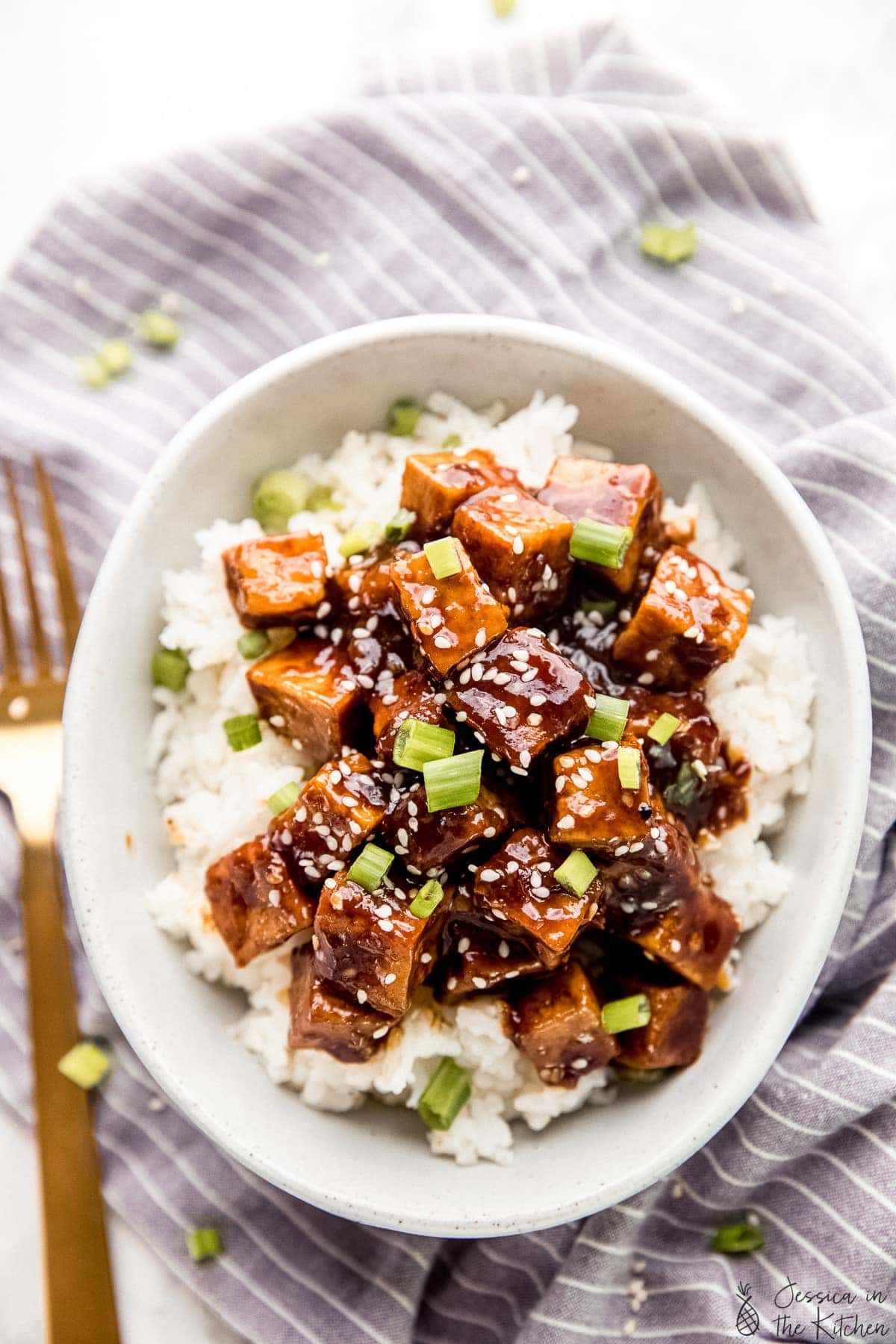 General Tso Tofu Recipe Jessica in the Kitchen