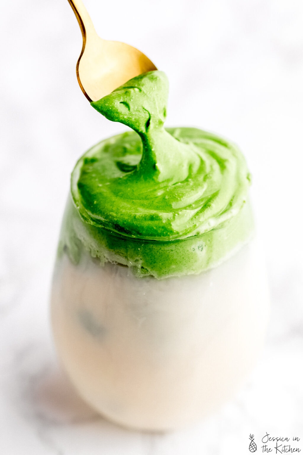 How to Make Whipped Matcha (Dalgona Matcha) (Vegan) Jessica in the