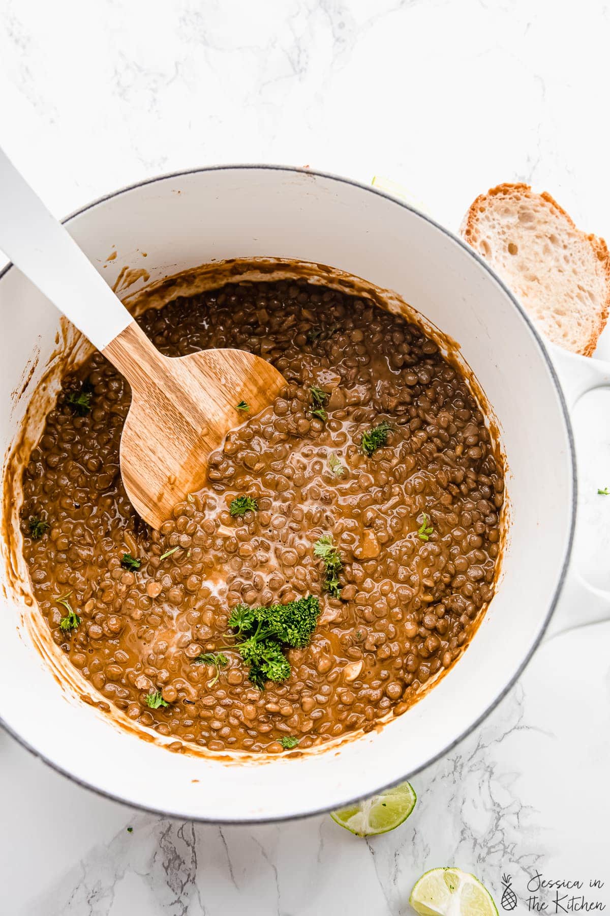 Slow Cooker Mushroom Wild Rice Soup - Jessica in the Kitchen