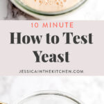 long pin for how to test yeast