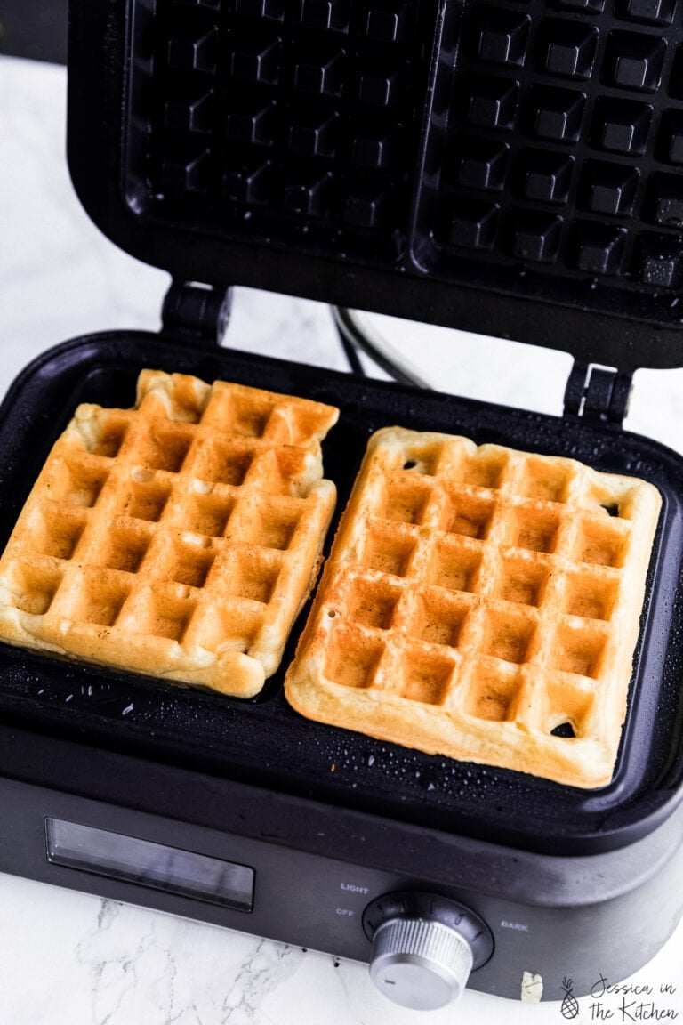 Fluffy Vegan Waffles Jessica in the Kitchen