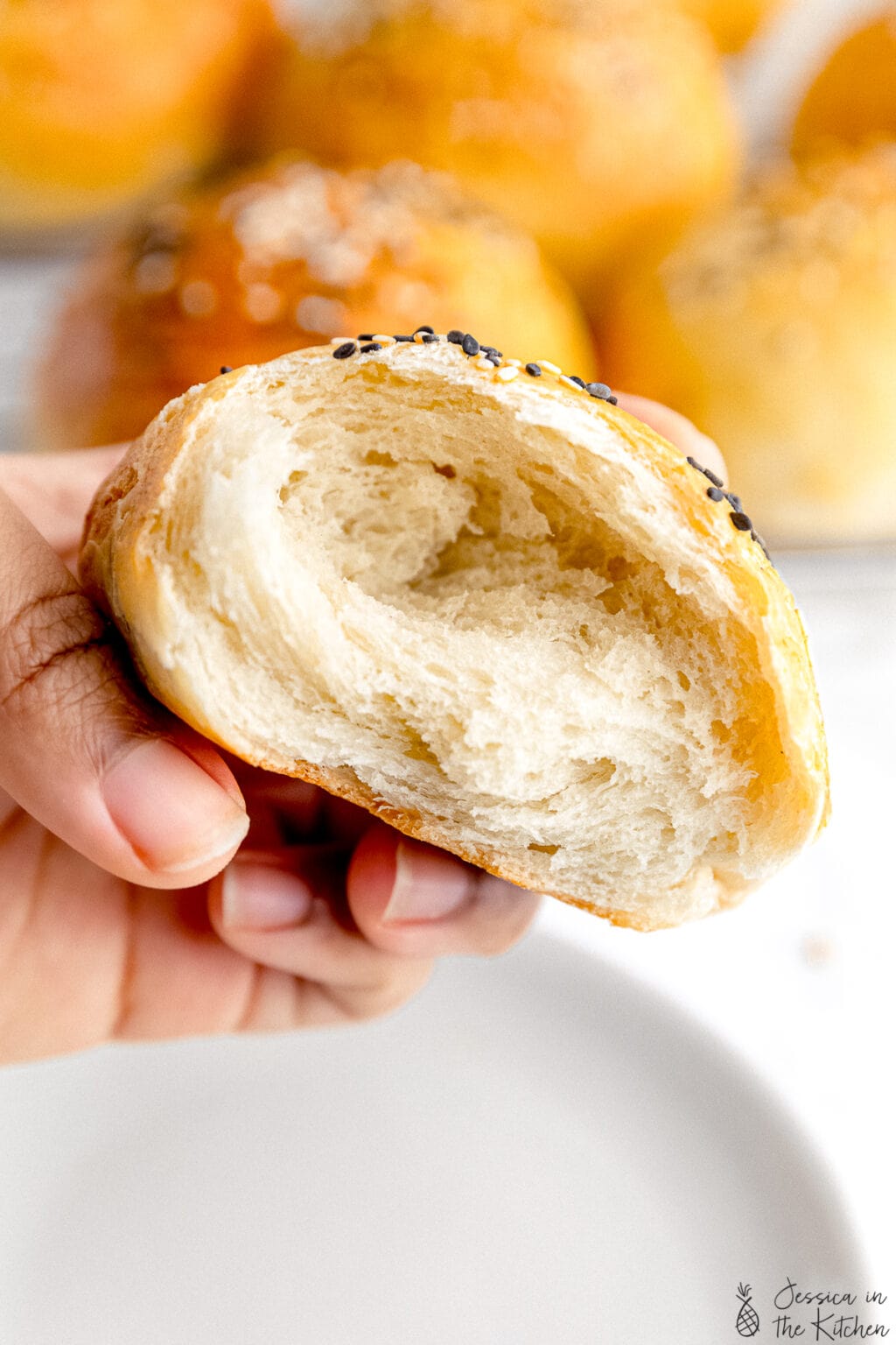 Vegan Burger Buns (Soft and Fluffy) Jessica in the Kitchen