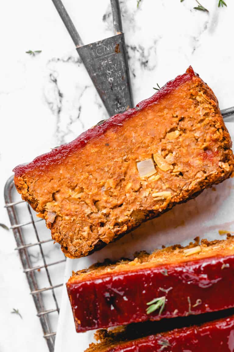 Easy Vegan Meatloaf Jessica in the Kitchen