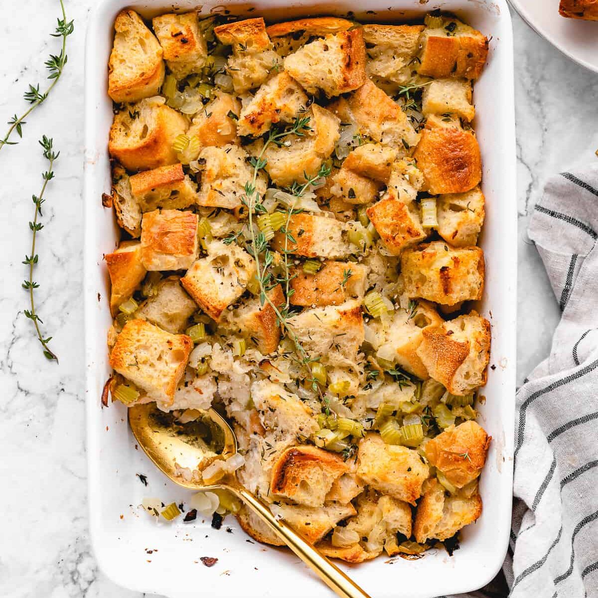 Vegan Stuffing Recipe | Jessica in the Kitchen