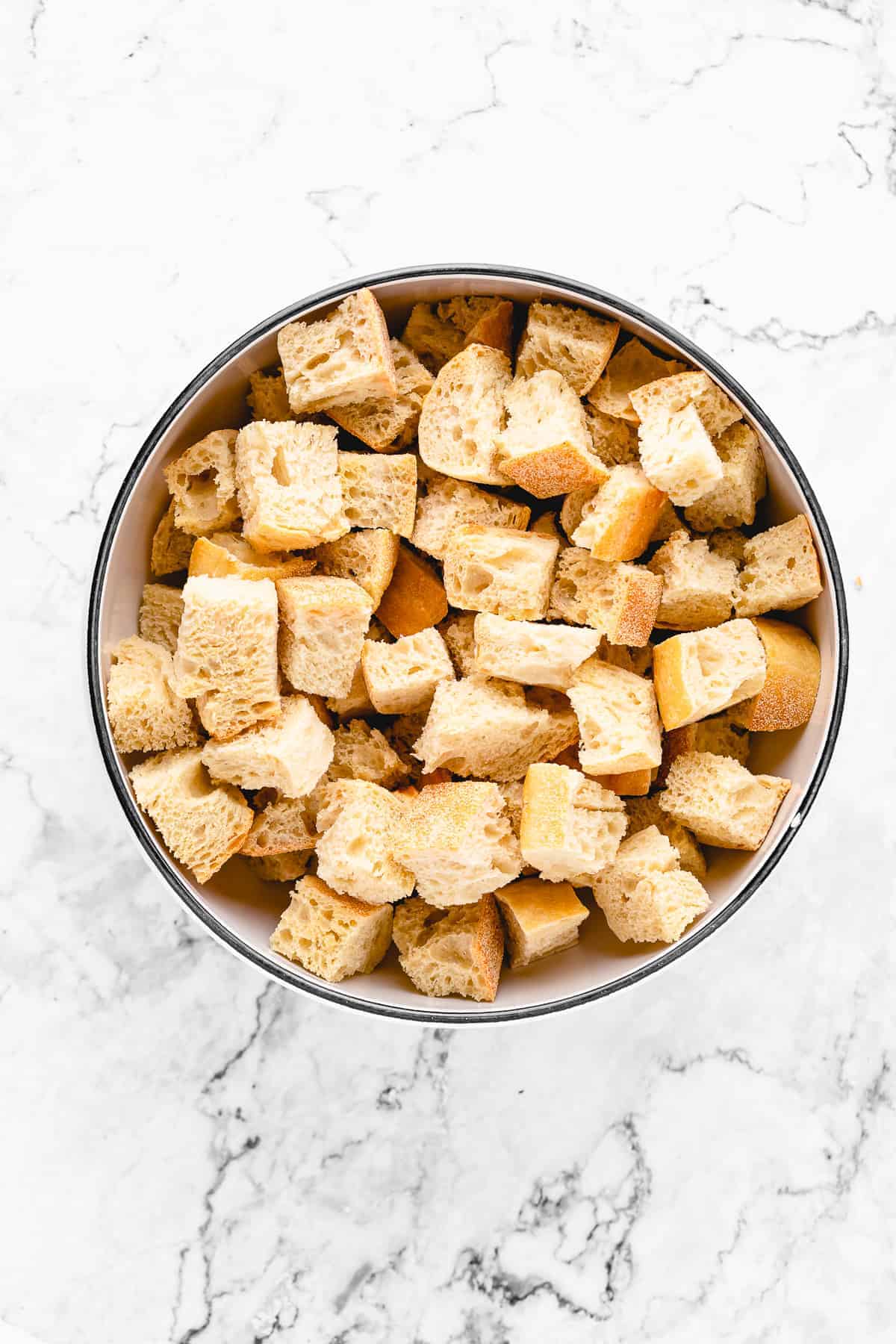 dried out bread for stuffing