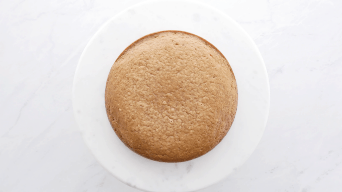 Vegan Vanilla Cake | Double Layer Cake Recipe with Buttercream Frosting