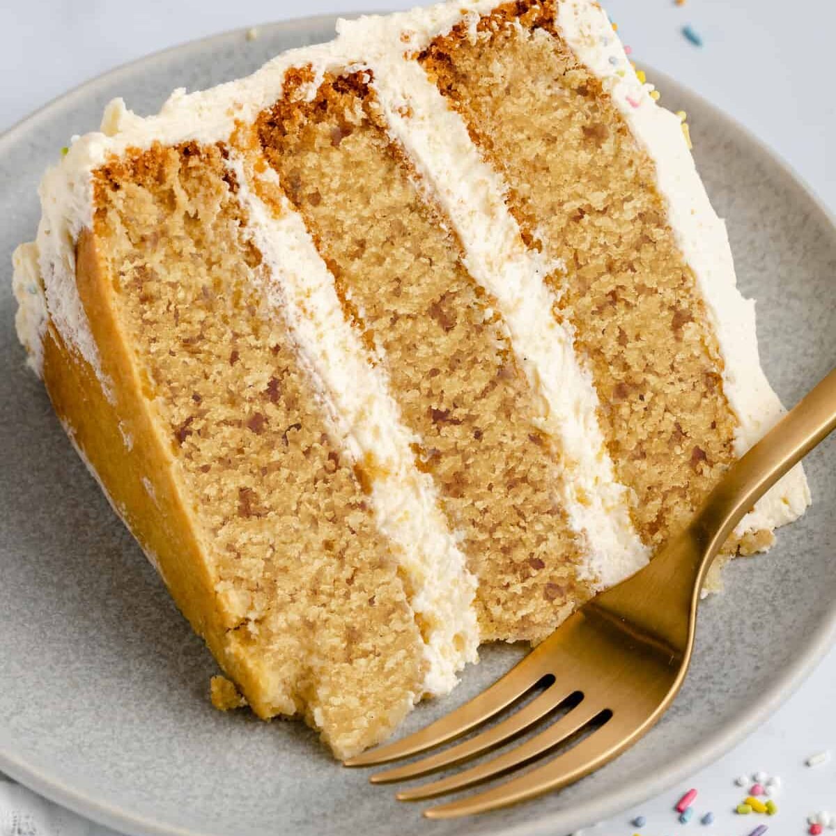 Vegan Vanilla Cake | Jessica in the Kitchen