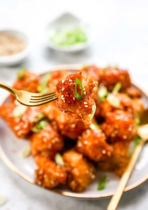 Sweet and Sour Cauliflower Wings - Jessica in the Kitchen